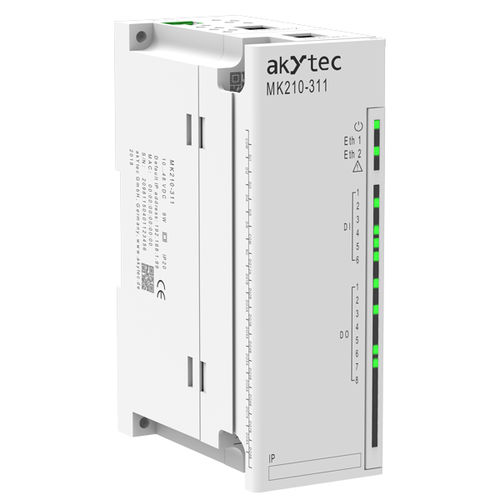 数字I/O模块 - MK210 DI+DO series - akYtec GmbH - 以太网 / Modbus TCP / USB