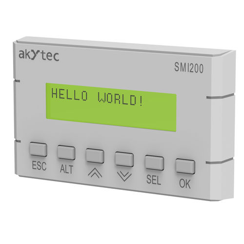 紧凑型程控器 - SMI200 - akYtec GmbH - 集成式 / 面板安装 / 模拟输入