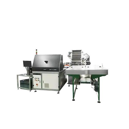 紫外线激光打标机 - HANS1500D - Han's Laser Technology Co., Ltd - 塑料 / 集成式 / 落地式