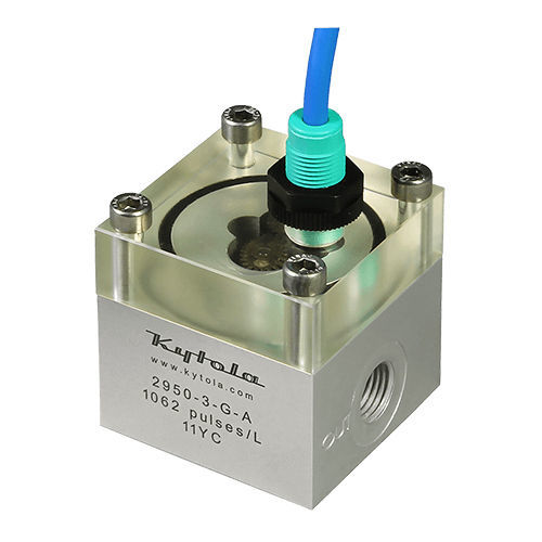 椭圆齿轮流量计 - 2950 series - Kytola Instruments Oy - 体积 / 用于油 / 铝制