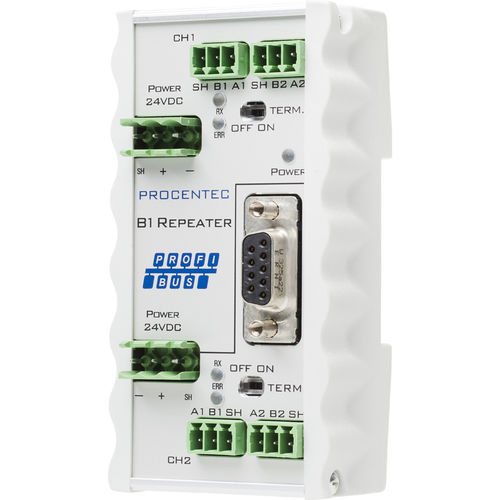 网络中继器 - 101-00201A - PROCENTEC - 接口 / PROFIBUS
