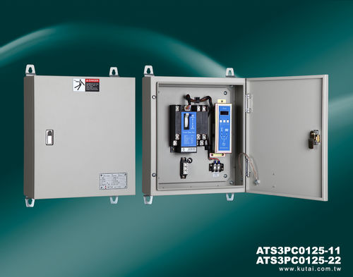 自动转换开关 - ATS3PC0125-11 / ATS3PC0125-22 - Kutai Electronics Industry Co., Ltd. - 封闭式 / 用于应急电源 / 3极