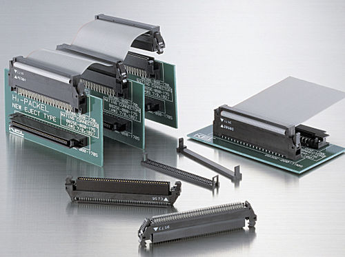 板对线连接器 - 8825E series  - KEL CORPORATION - 扁平 / 夹锁式 / 主板