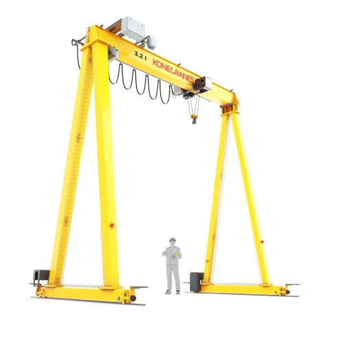 轨道龙门吊 - CXT - Konecranes/科尼 - 用于车间 / 单梁 / 钢