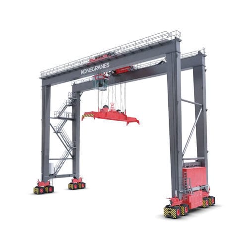 轮胎式龙门吊 - RTG - Konecranes/科尼 - 集装箱 / 双梁 / 重载