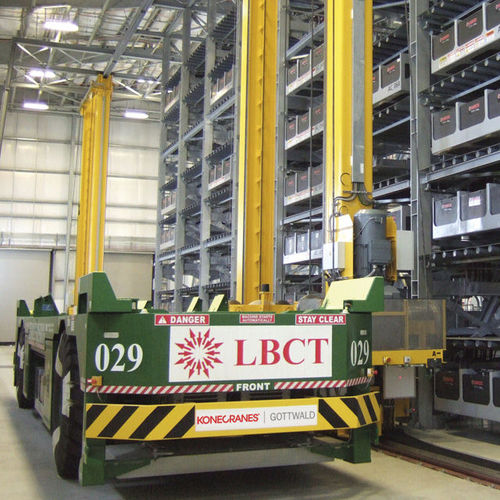 集装箱搬运用AGV - AGV - Konecranes/科尼 - 转运 / 运输 / 电池动力