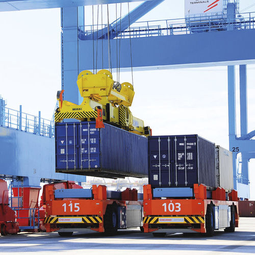 集装箱搬运用AGV - Lift AGV - Konecranes/科尼 - 转运 / 运输 / 提升