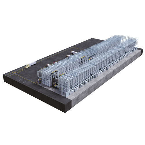 水平循环式自动仓库 - Konecranes - 用于仓库 / 巷道堆垛机