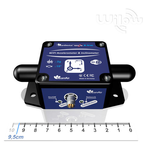 3轴加速度计 - Beandevice® Wilow® X-INC  - BeanAir GmbH - MEMS / 耐用型 / WiFi