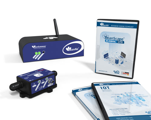 监控启动套装 - BeanDevice&reg; 2.4GHZ AX-3D-Xrange - BeanAir GmbH - 振动测量 / IoT