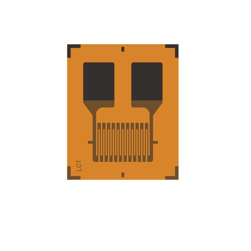 薄膜应变仪 - CF120-05AA - Xiamen Loadcell Technology Co.,Ltd. - 线性 / 力值测量 / 高精度