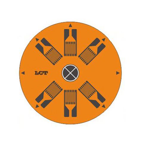 电阻式应变仪 - CF120-1CD-B - Xiamen Loadcell Technology Co.,Ltd. - 圆花型 / Delta / 用于应力分析
