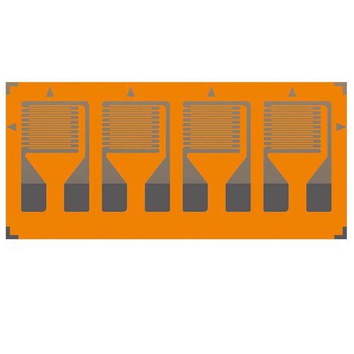 电阻式应变仪 - CF120-1GD - Xiamen Loadcell Technology Co.,Ltd. - 线性 / 单网格 / 双平行网格式