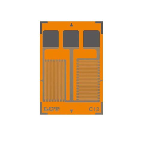 电阻式应变仪 - CF350-2BB-B(XX)C## - Xiamen Loadcell Technology Co.,Ltd. - 双网格双轴 / 圆花型 / 高精度