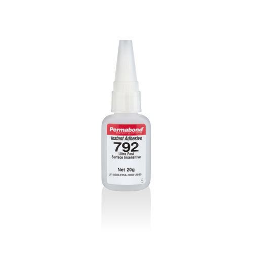 氰基丙烯酸盐胶 - 792 - Permabond - 用于橡胶 / 用于塑料 / 用于陶瓷