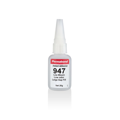 氰基丙烯酸盐胶 - 947 - Permabond - 用于热熔塑料 / 用于塑料 / 用于铝