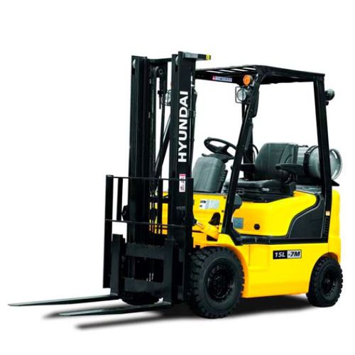 LPG叉车 - 7M - HYUNDAI HEAYY INDUSTRIES - 坐驾式 / 室内 / 装载
