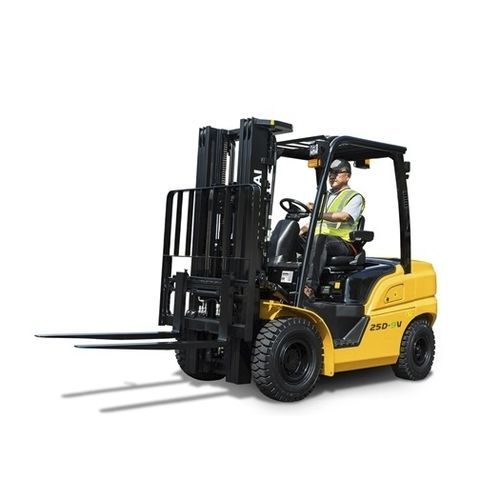 柴油叉车 - 25d-9v - hyundai heayy industries - 坐驾式 / 搬运 / 4