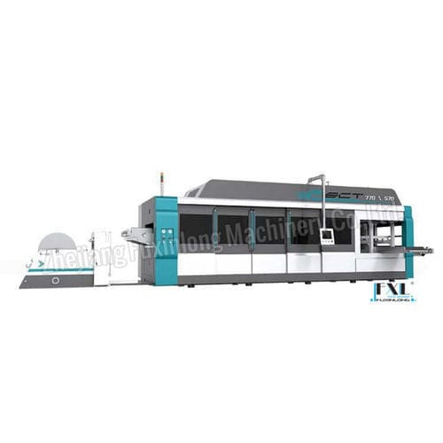 滚筒给料加热成型机 - FSCT-680/450 - Zhejiang Fuxinlong Machinery Co.,Ltd - 用于包装 / 自动 / 真空