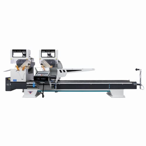 自动双头斜切锯 - DC 550 PB - YILMAZ MACHINE - 用于PVC / 用于铝 / 用于型材