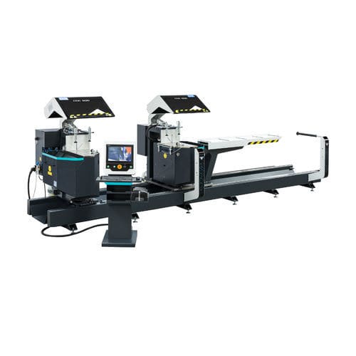 复合角双头斜切锯 - CDC 600 - YILMAZ MACHINE - 用于PVC / 用于铝 / 用于型材