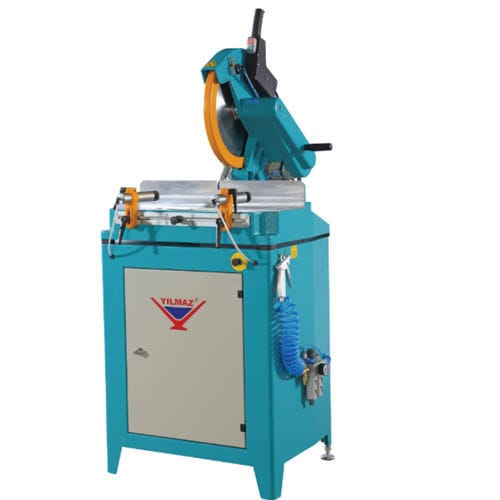 斜切锯 - KD 350 D - YILMAZ MACHINE - 立式 / 用于PVC / 用于铝