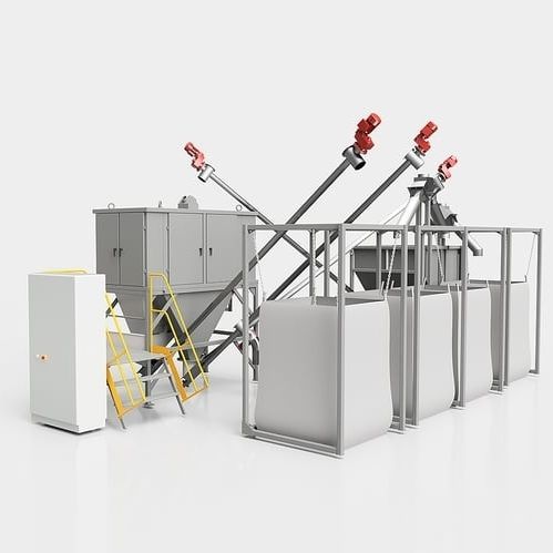 废料分离器 - CAMEC srl - 用于散装产品 / 静电 / 工艺流程