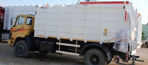 从上部装载生活垃圾收集车 - EMS Machinery - 电动
