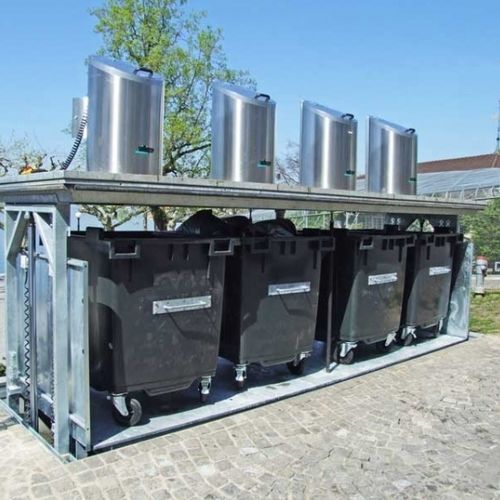 金属废料箱 - EMS Machinery - 地下 / 防水