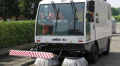 驾驶式扫地机 - 40.6 COMBi - EMS Machinery - 道路 / 双刷
