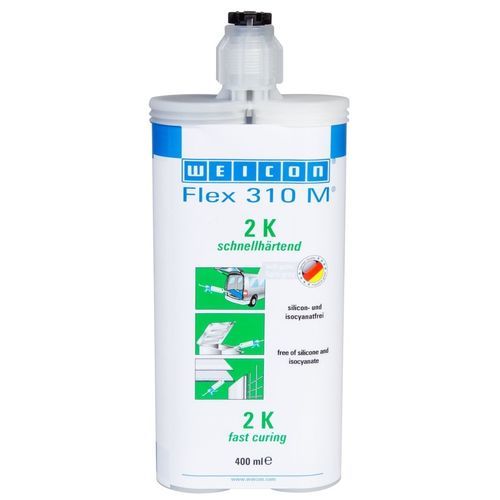混合动力胶 - Flex 310 M® 2 K - WEICON - 用于金属 / 用于塑料 / 单组分
