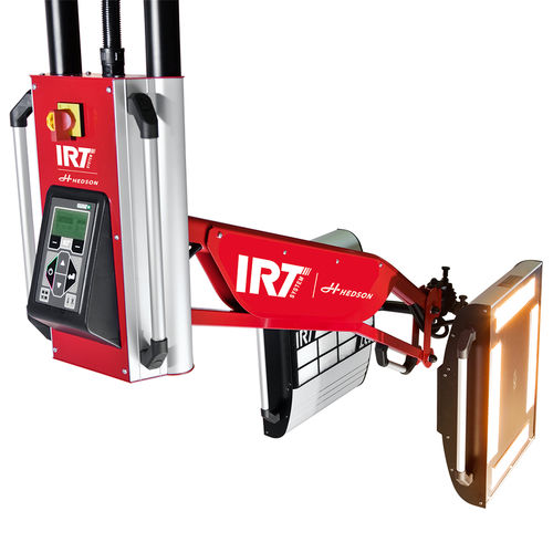 轨道干燥机 - IRT 4-10 PCAUTO - Herkules Hebetechnik GmbH - 红外线 / 硫化 / 自动控制