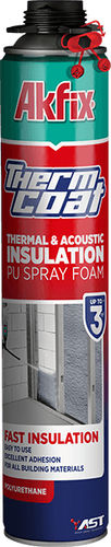 多用途喷雾器 - Thermcoat - Akkim Yapı Kimyasalları San. ve Tic. A.Ş. - 用于玻璃 / 泡沫材料