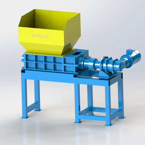 二轴破碎机 - DS3290 - Liantai Machinery - 用于木材 / 电子垃圾 / 塑料废料