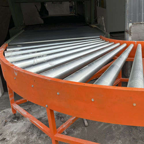 滚筒输送机 - LB - Liantai Machinery - 曲线 / 用于散料 / 废料