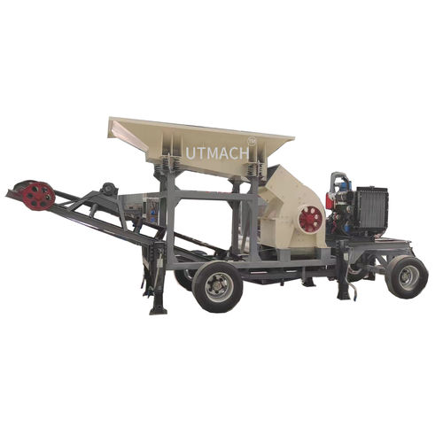 锤式破碎机 - PC - Liantai Machinery - 移动式 / 砂石生产 / 紧凑型