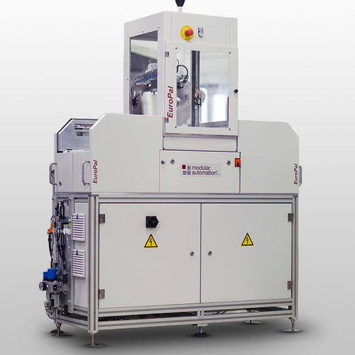 托盘堆码机 - EuroPal RTS series - modular automation GmbH - 用于零件加工 / 机器人 / 模块化