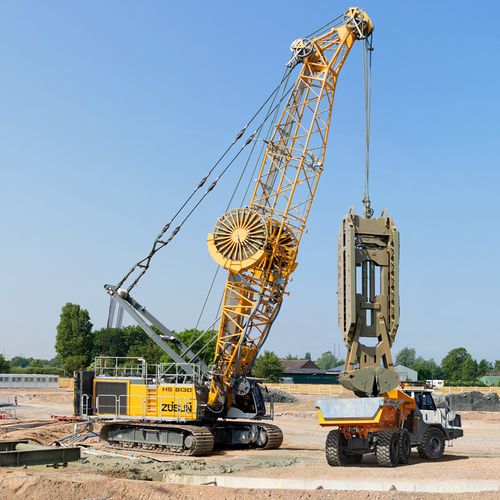 重型应用起重机 - HS 8130.1 - Liebherr Cranes/利勃海尔 - 履带式 / 桁架 / 港口