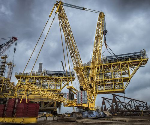 履带式起重机 - LR 11350 - Liebherr Cranes/利勃海尔 - 桁架 / 工程 / 海上应用