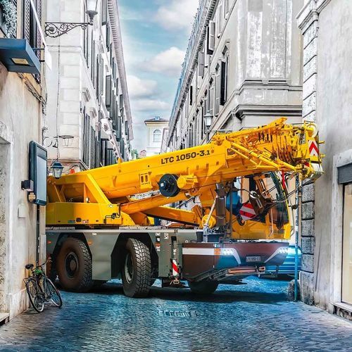 移动式起重机 - LTC 1050-3.1 - Liebherr Cranes/利勃海尔 - 可折叠 / 全地形 / 提升