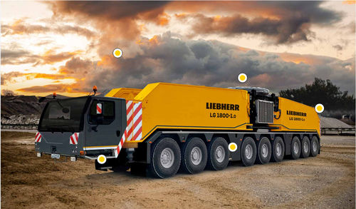 移动式起重机 - LG 1800-1.0 - Liebherr Cranes/利勃海尔 - 桁架 / 工程 / 提升