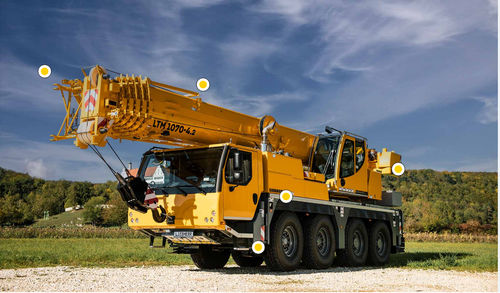 移动式起重机 - LTM 1070-4.2 - Liebherr Cranes/利勃海尔 - 可折叠 / 4车轴