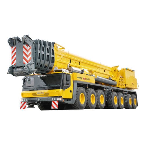 移动式起重机 - GMK7550 - Manitowoc Cranes - 动臂式 / 全地形 / 7车轴