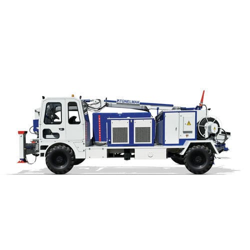 移动式混凝土泵 - Adroit 450G - TUNELMAK CONSTRUCTION MACHINERY INC - 全地形 / 室内、室外 / 户外
