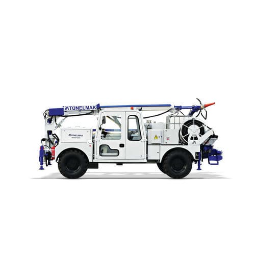 移动式混凝土泵 - Adroit 420H - TUNELMAK CONSTRUCTION MACHINERY INC - 隧道 / 地下 / 地下矿