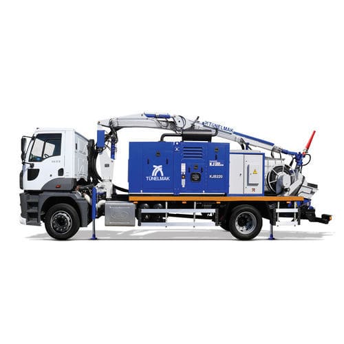 移动式混凝土泵车 - Adroit 250E/G - TUNELMAK CONSTRUCTION MACHINERY INC - 户外 / 工程 / 和喷射混凝土
