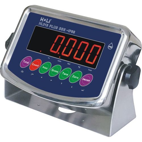 LCD显示屏称重仪表 - HL318 Plus SSE/HL318 Plus SSC - HOLI - LED 显示 / 壁挂安装 / 抗震动