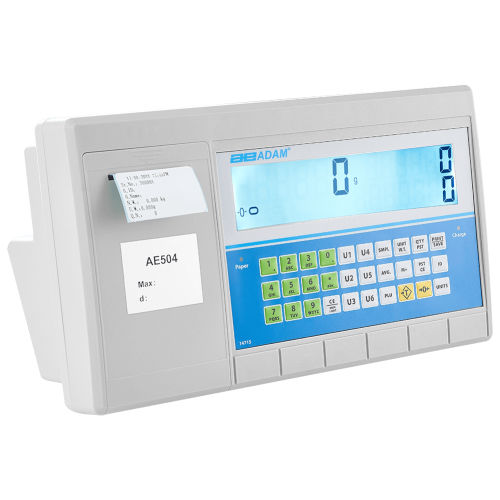 LCD显示屏称重仪表 - AE 504 - AE Adam GmbH - 坚固 / 可编程 / 电池驱动