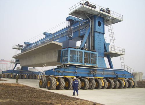 混凝土预制梁跨车 - BEIJING WOWJOINT MACHINERY CO., LTD. - 轮胎式