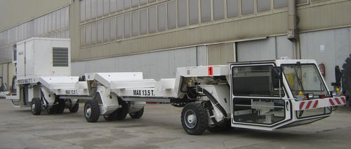 托盘拖车 - BEIJING WOWJOINT MACHINERY CO., LTD. - 6车轴 / 自走式 / 用于隧道施工